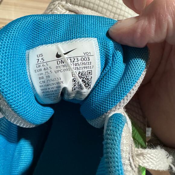 Nike Lebron Witness VII Basketball Shoes Size 7.5 Grey Fog Hyper Pink Athletic - Picture 8 of 14